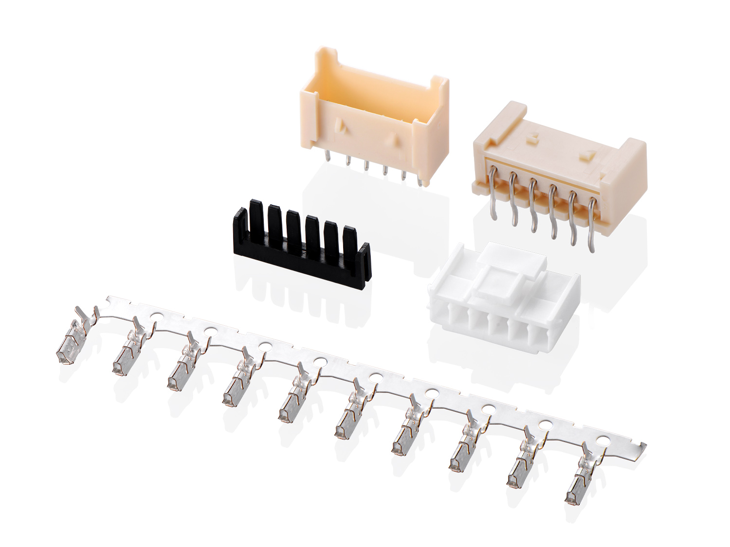 HRS-2512 Series 2.50mm Pitch (.098＂) 車用二次鎖扣連接器