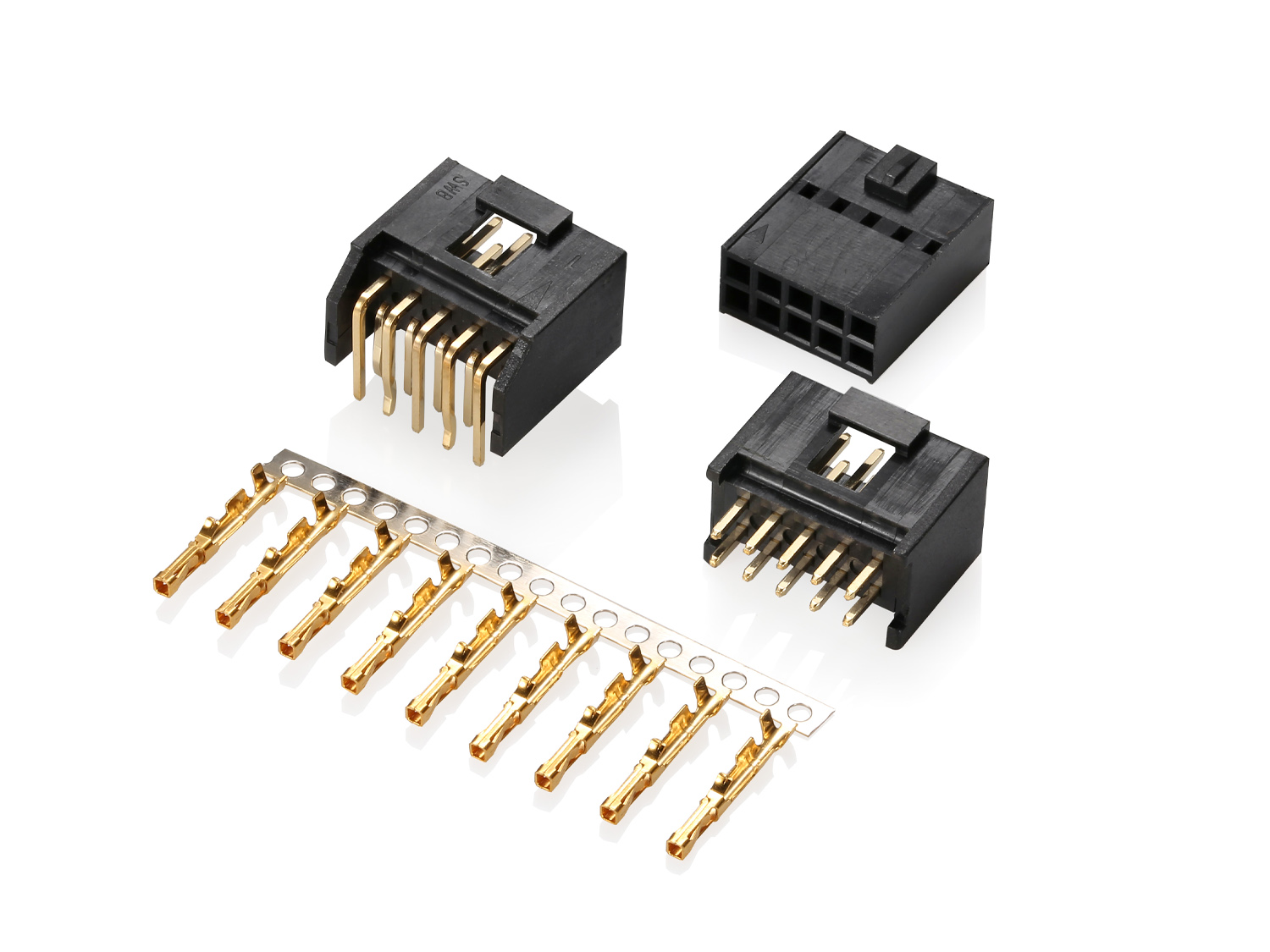 HRS-9555-E Series 2.54mm Pitch (.100＂) 線對板連接器