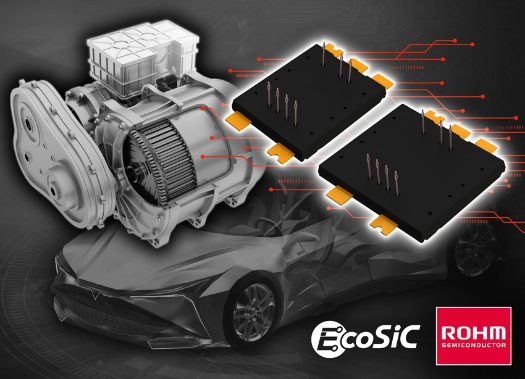 ROHM開發(fā)出新型二合一SiC封裝模塊“TRCDRIVE pack?”